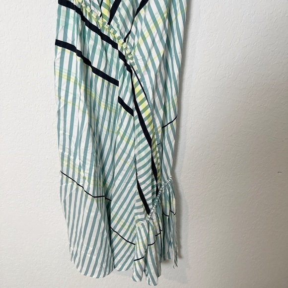 Cedric Charlier Stripe Ruched Dress - Picture 6 of 7